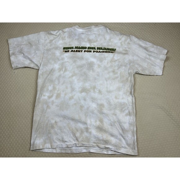 Disney World Kilimanjaro Safari Shirt Vintage 90s Tie Dye Rare | Mens Size XXL - Picture 6 of 9